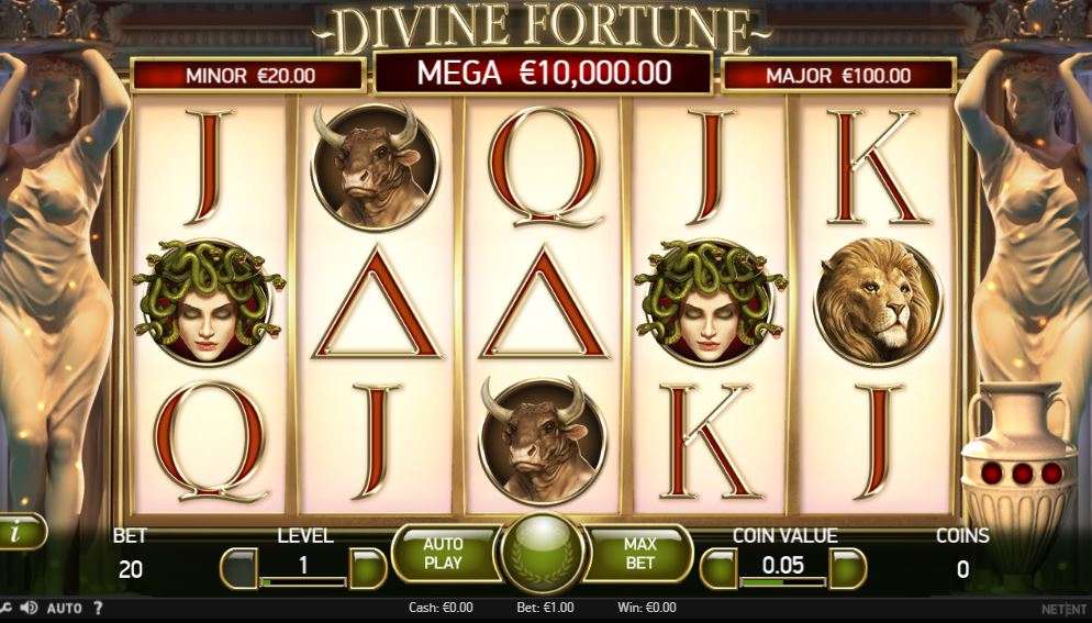 Divine Fortune logo