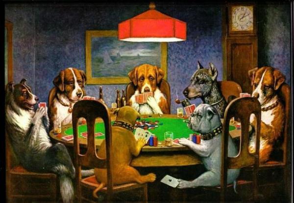 dogsplayingpoker